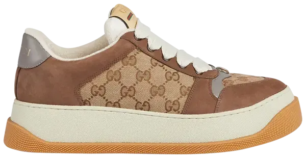 Gucci Screener Sneaker 'GG Monogram - Beige Brown' Sneakers for Men