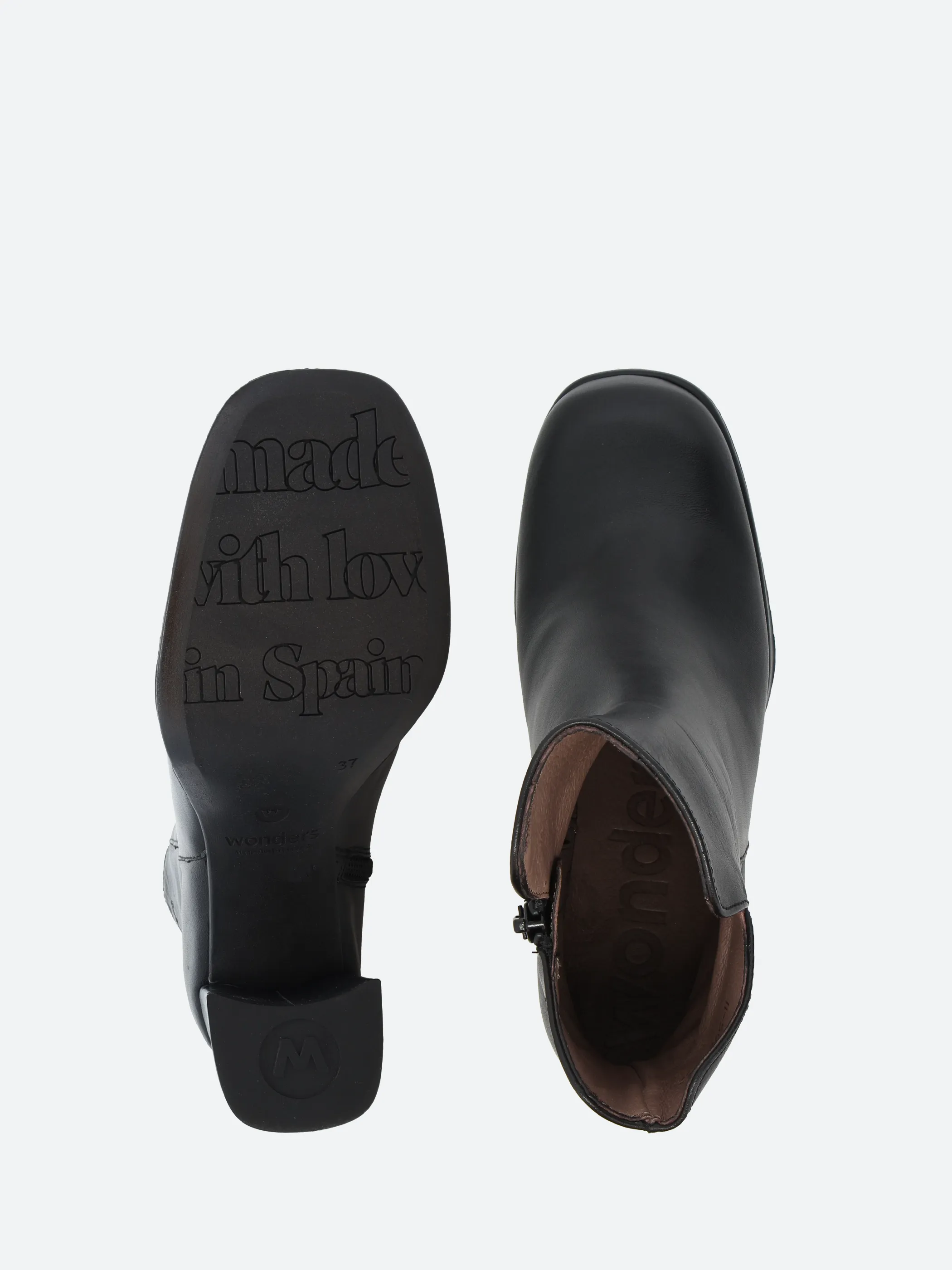 H-5923 Square Toe Platform Boot