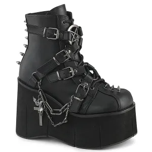 KERA-68  Black Vegan Leather