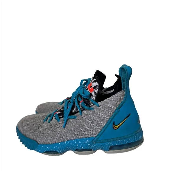 Kids Nike LeBron 16 South Beach Sneakers