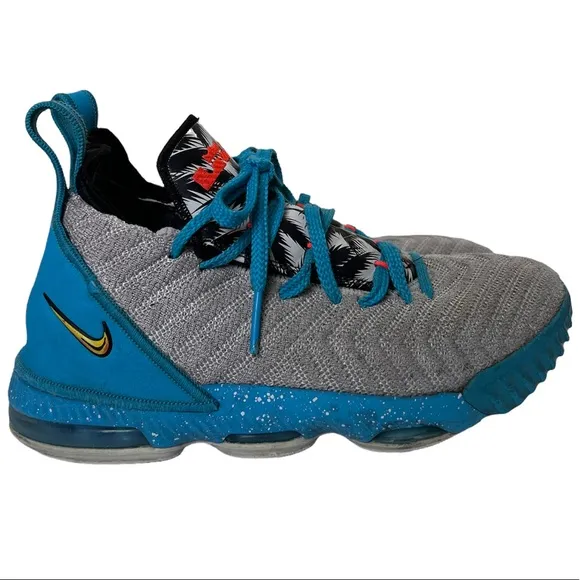 Kids Nike LeBron 16 South Beach Sneakers