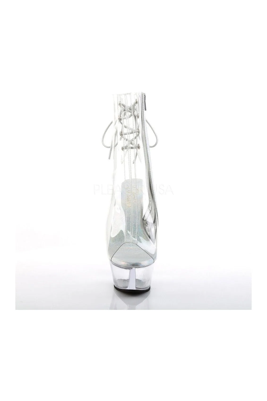 KISS-1018C Platform Boot | Clear Vinyl