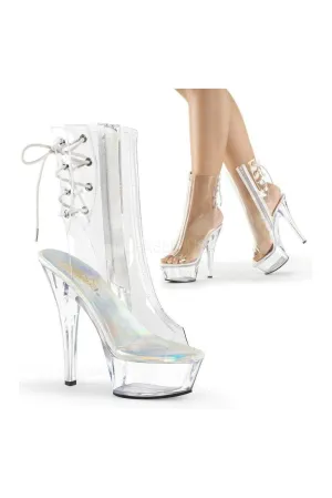 KISS-1018C Platform Boot | Clear Vinyl