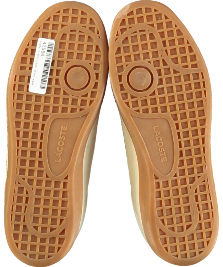 Lacoste Beige Baseshot Suede Sneakers UK 5 EU 38 👠