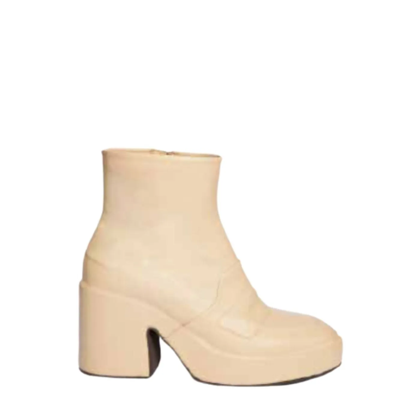Leather Ankle Platform Boots Berlino