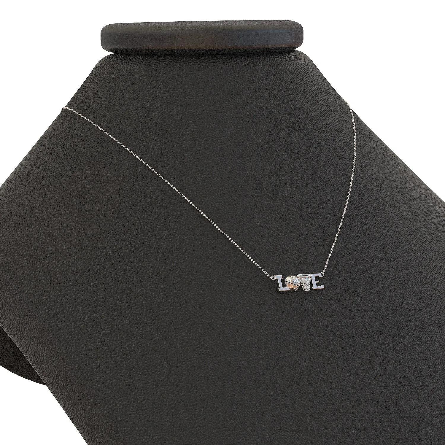 Love Basketball Necklace