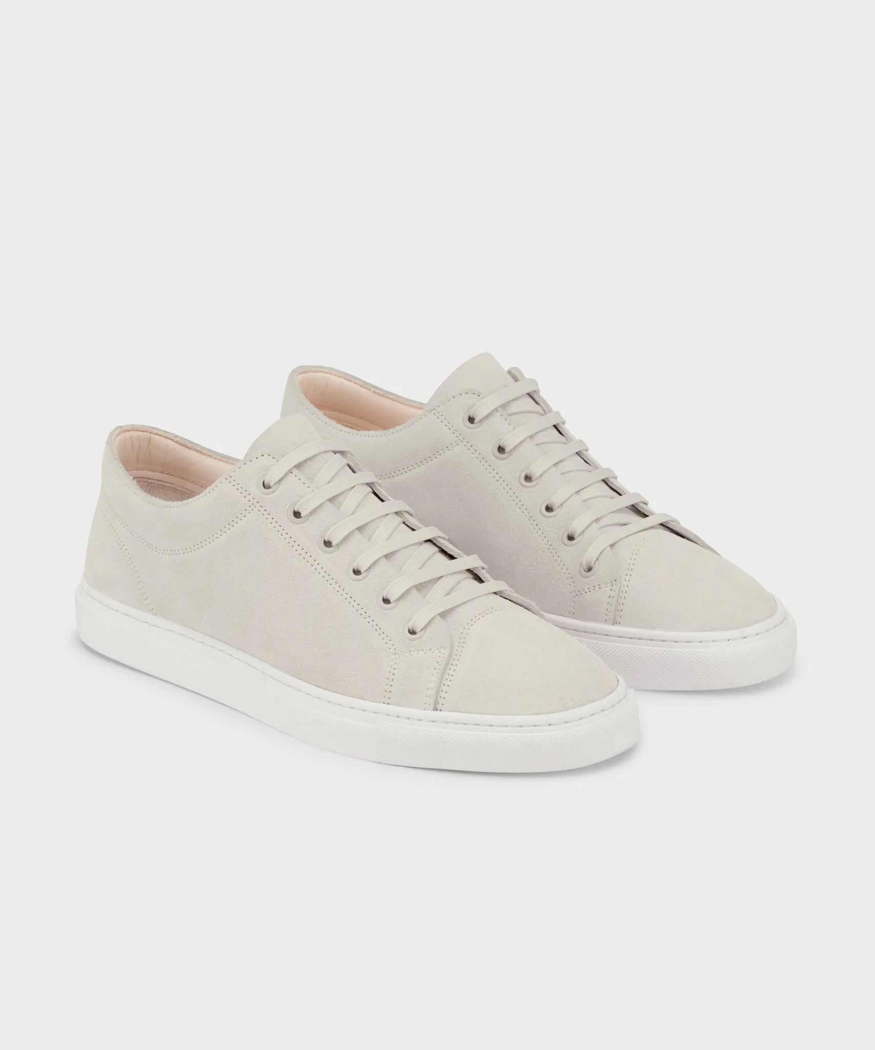 LT 01 Premium Suede Court Off White