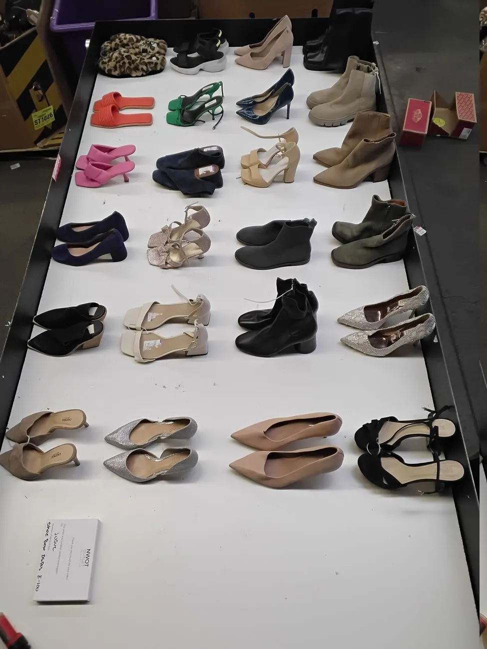 Luxury Fashion Retailer | Premium Shoes | Shelf Pulls & Returns | 25 Pieces | Small Box #E-100