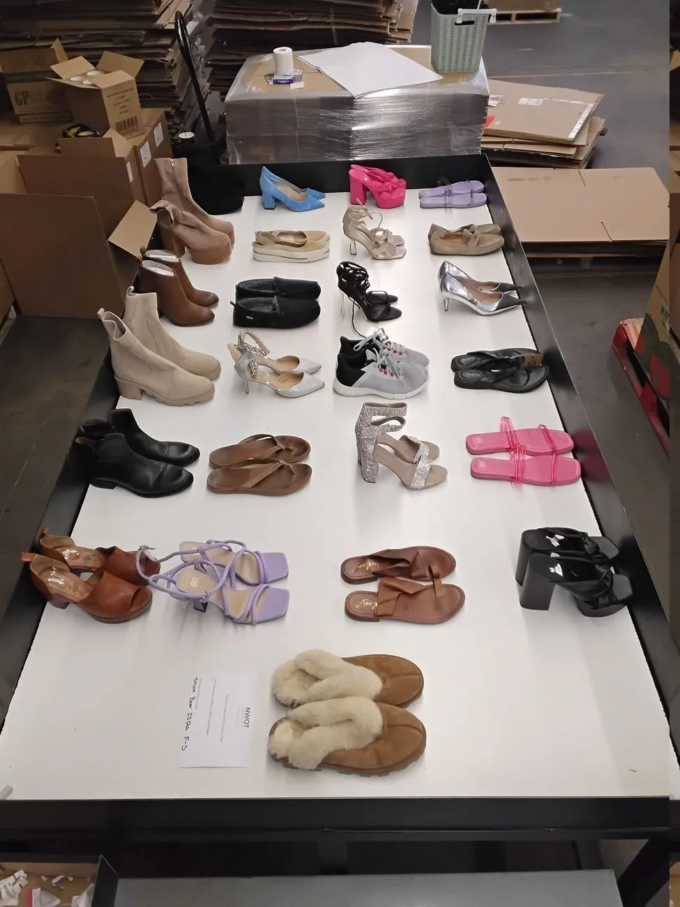 Luxury Fashion Retailer | Premium Shoes | Shelf Pulls & Returns | 25 Pieces | Small Box #F-5