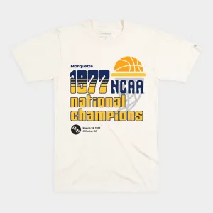 Marquette Basketball 1977 National Champs Tee