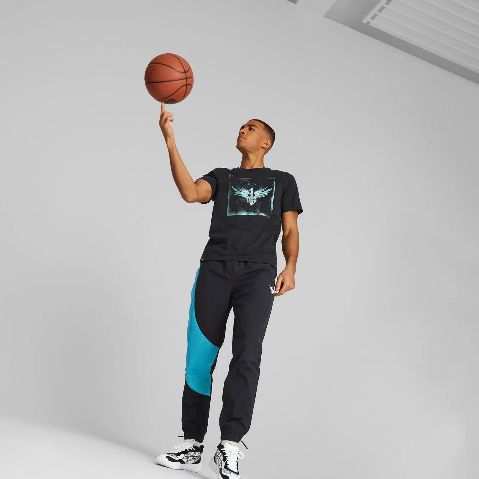 Melo Clyde Pant - Black/Sunset Glow