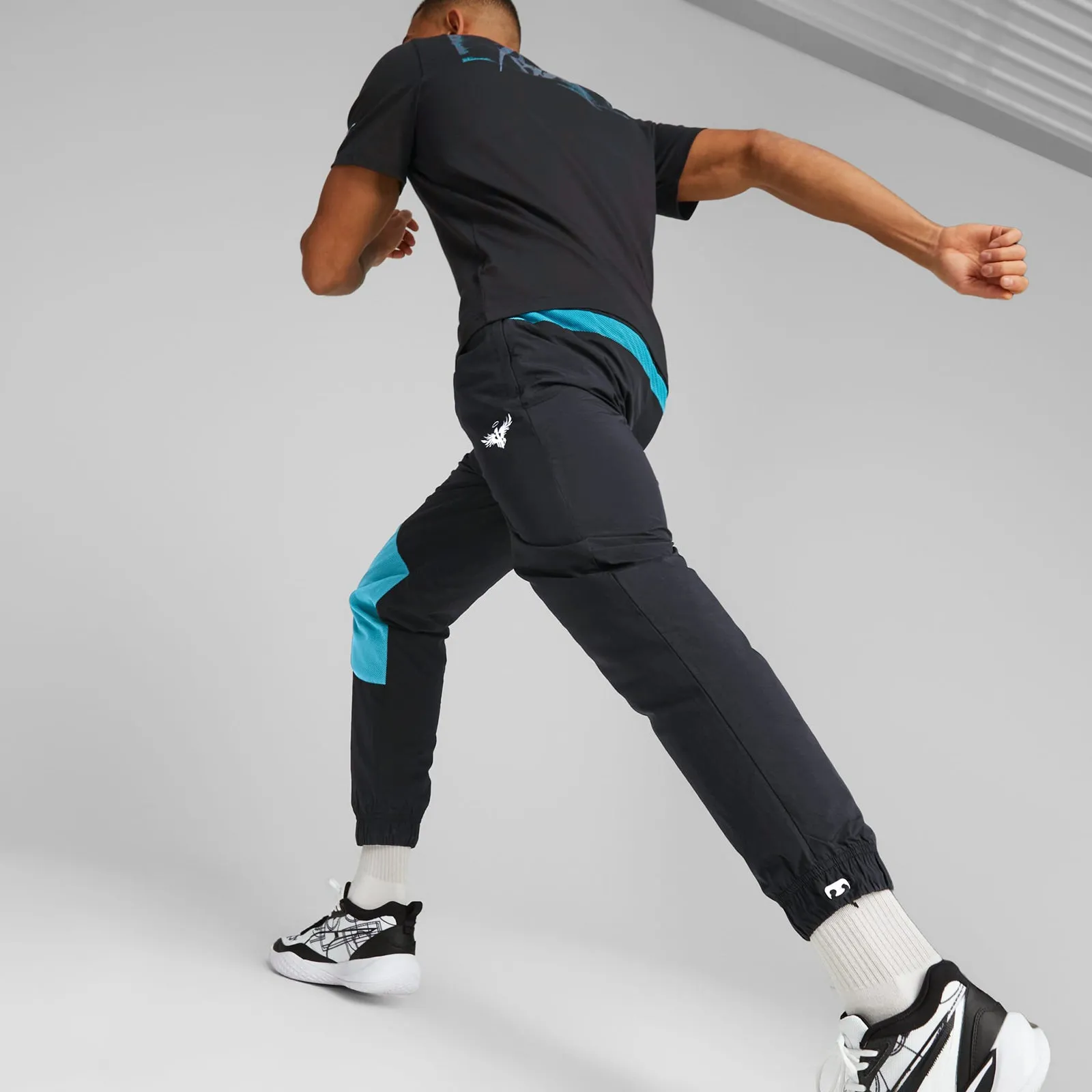 Melo Clyde Pant - Black/Sunset Glow
