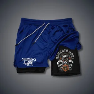Memento Mori 2 In 1 GYM PERFORMANCE SHORTS