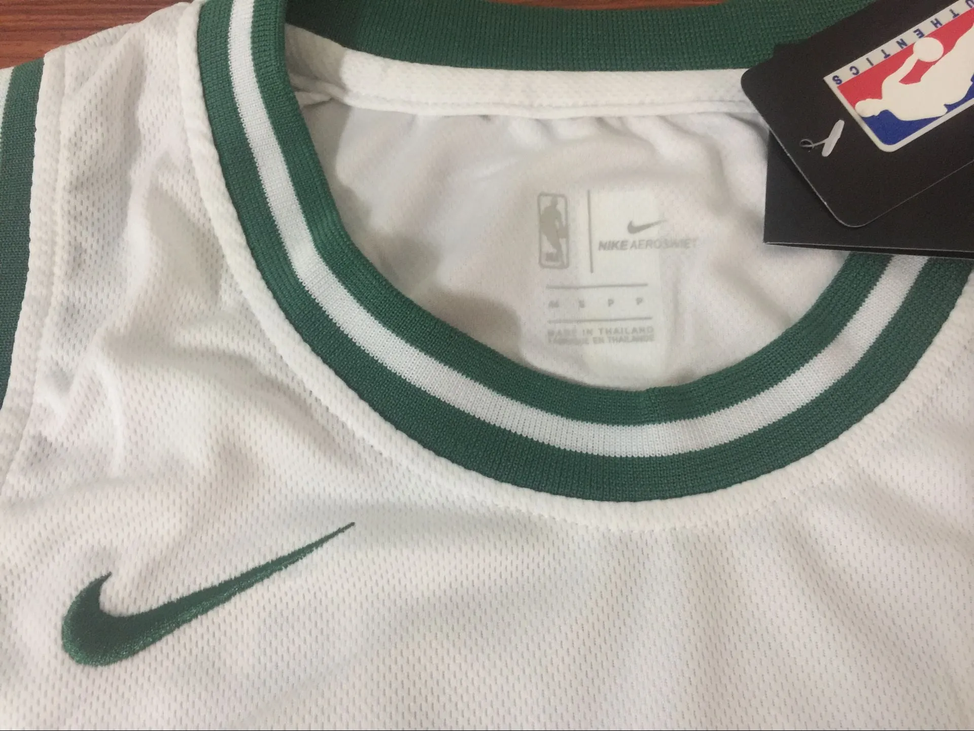 Men 0 Jayson Tatum Jersey White Boston Celtics Swingman Jersey Fanatics
