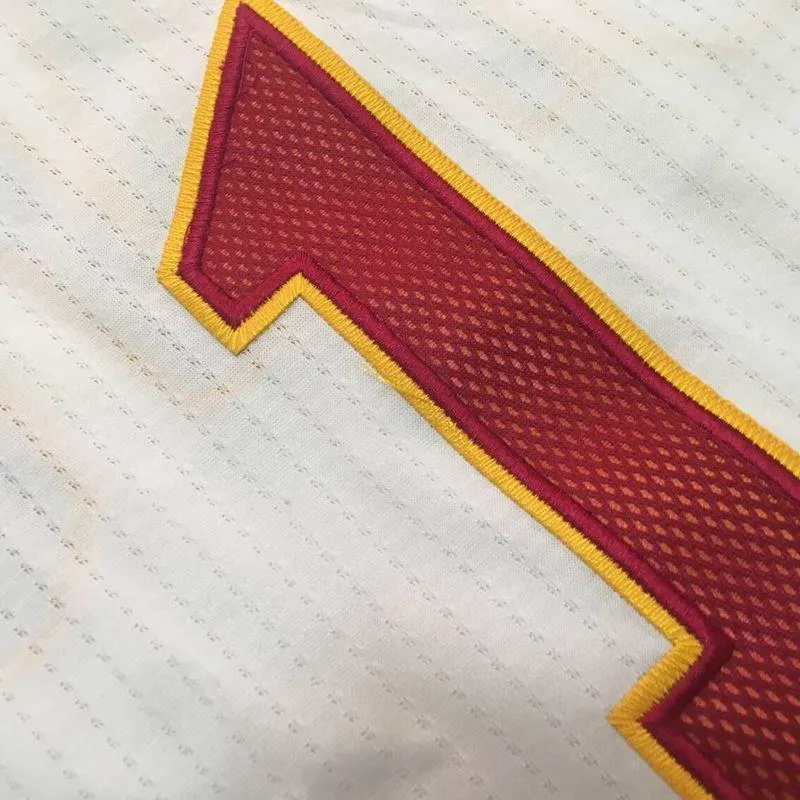 Men 1 Derrick Rose Jersey White Cleveland Cavaliers Jersey Player Special