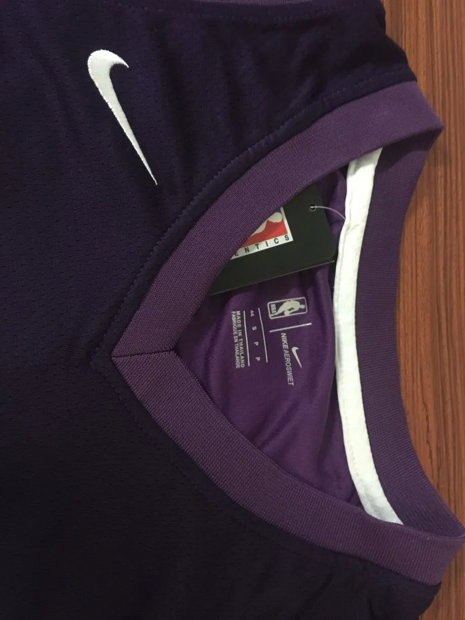 Men 1 Devin Booker Jersey City Purple Phoenix Suns Fanatics Swingman