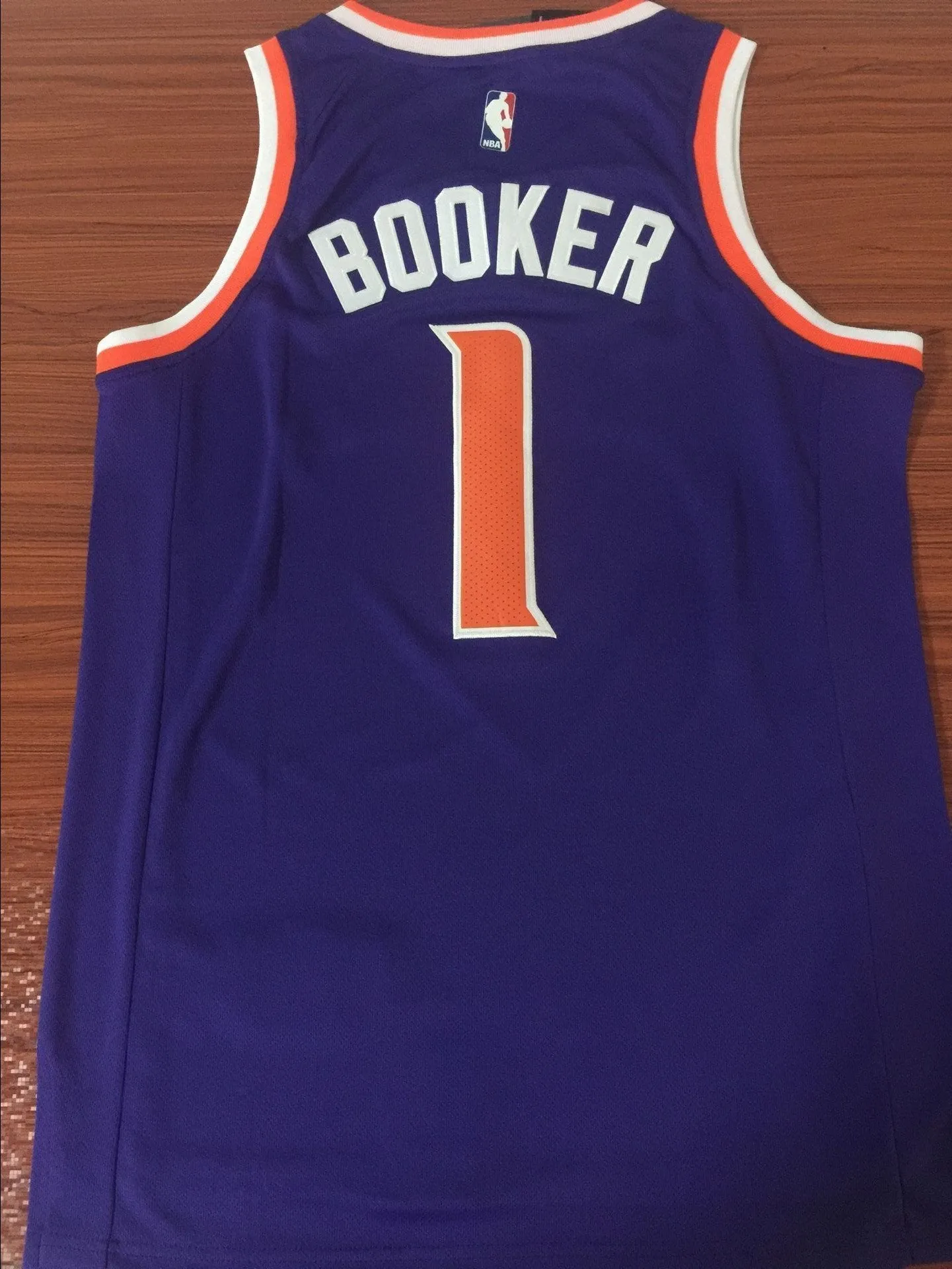 Men 1 Devin Booker Jersey Purple Phoenix Suns Swingman Jersey Fanatics