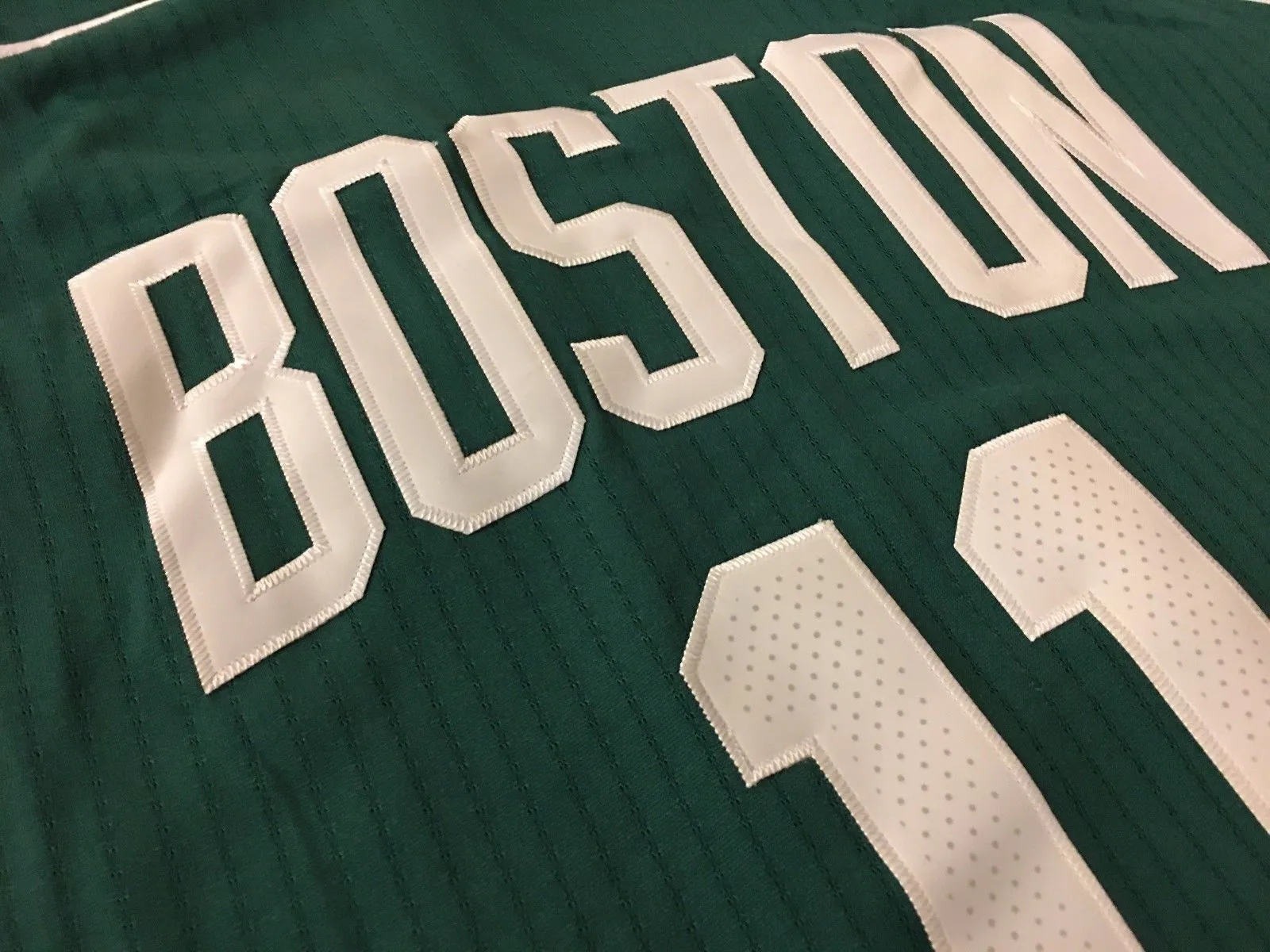 Men 11 Kyrie Irving Celtics Jersey Green Boston Celtics Jersey Fanatics