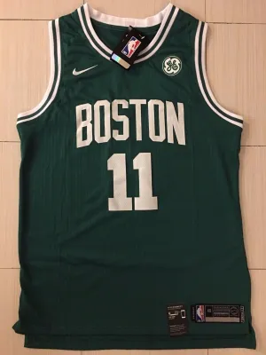 Men 11 Kyrie Irving Celtics Jersey Green Boston Celtics Jersey Fanatics