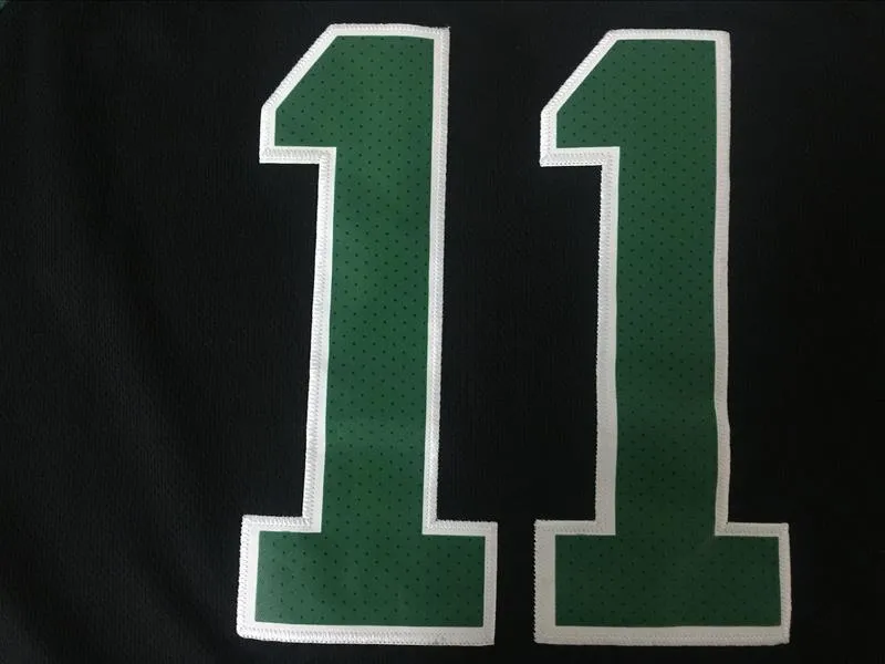 Men 11 Kyrie Irving Jersey Black Boston Celtics Swingman Jersey Fanatics