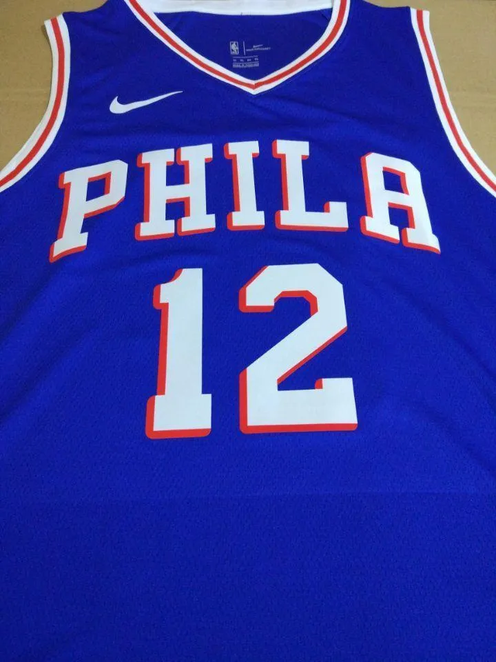 Men 12 T.J. McConnell Jersey Blue Philadelphia 76ers Jersey Fanatics