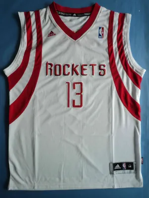 Men 13 James Harden Jersey White Swingman Houston Rockets Fanatics