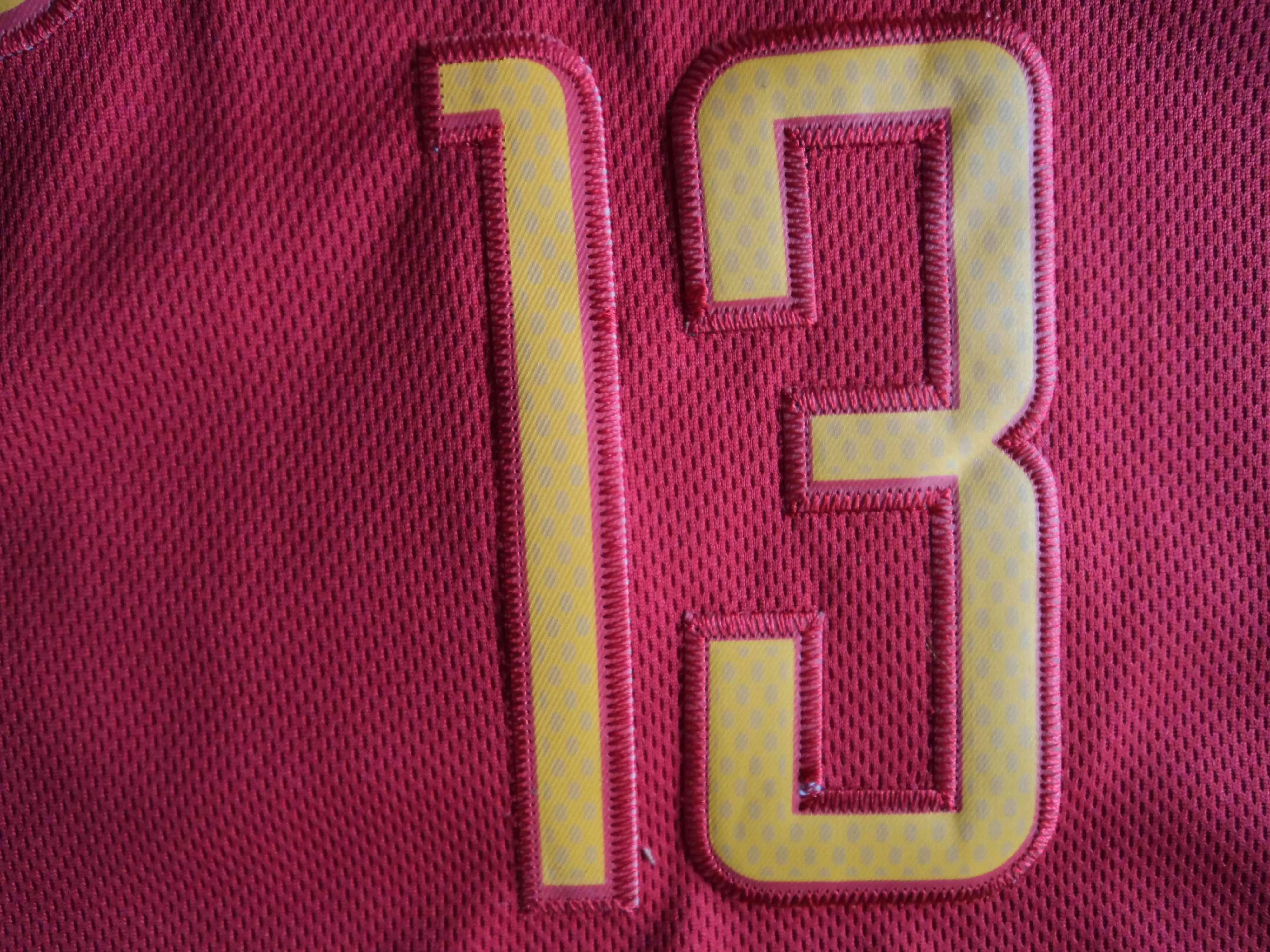 Men 13 James Harden Swingman Jersey Red Yellow Houston Rockets Fanatics