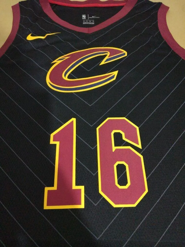 Men 16 Cedi Osman Jersey Black Cleveland Cavaliers Jersey Fanatics