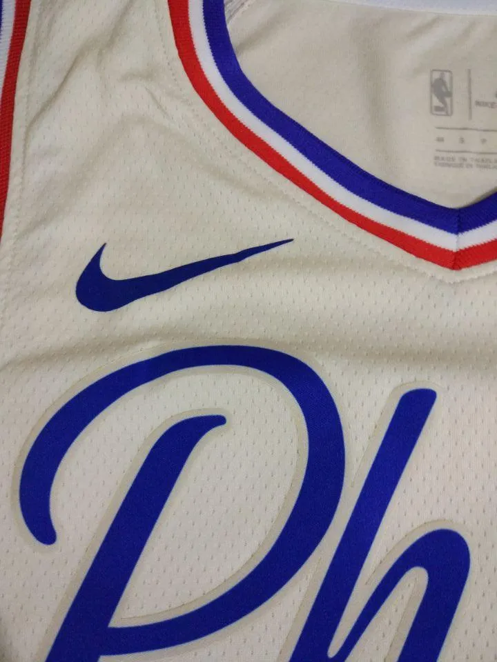 Men 17 JJ RedickJersey Jersey White Philadelphia 76ers Swingman Jersey Fanatics