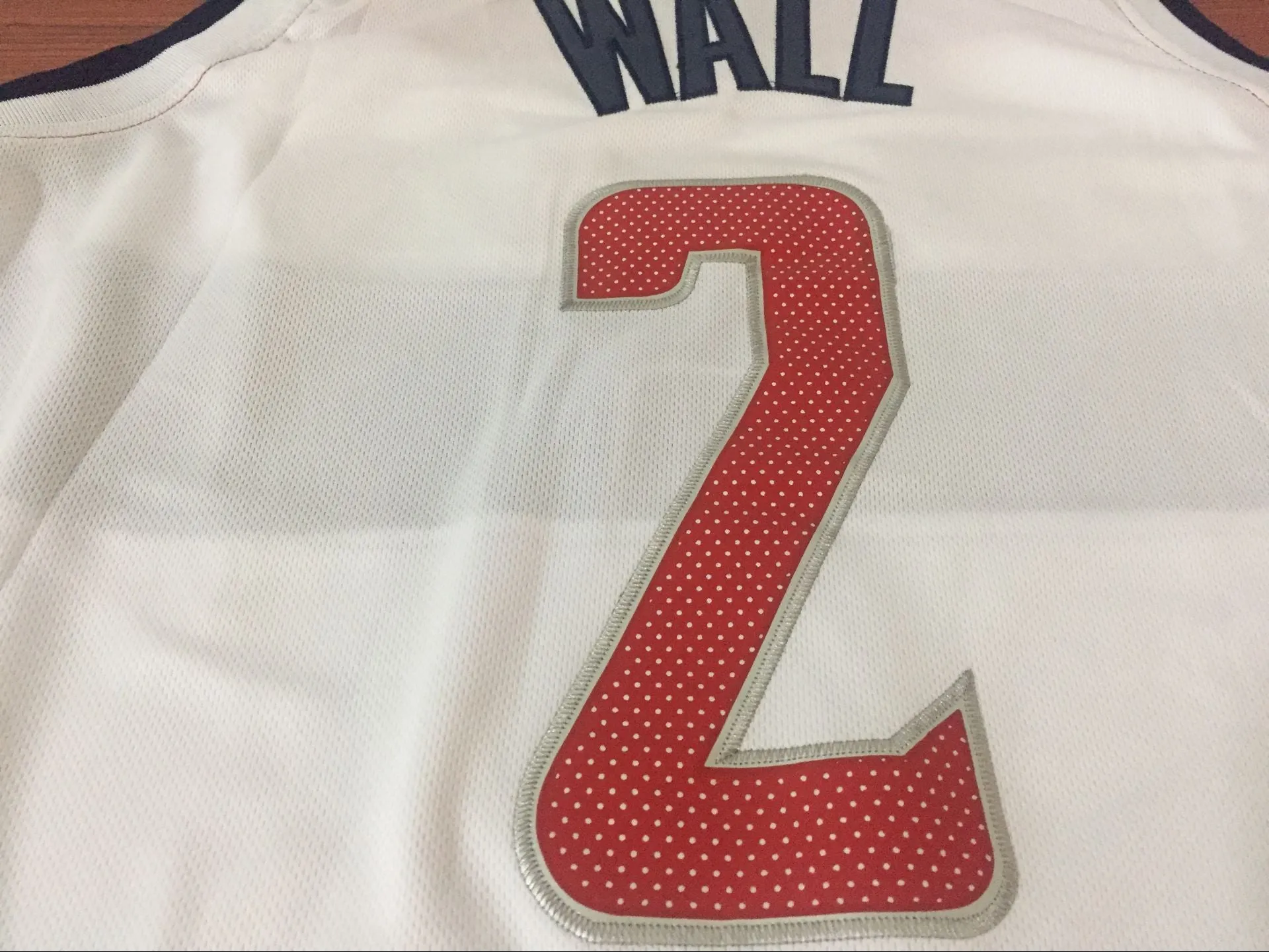 Men 2 John Wall Jersey White Washington Wizards Throwback Swingman Fanatics