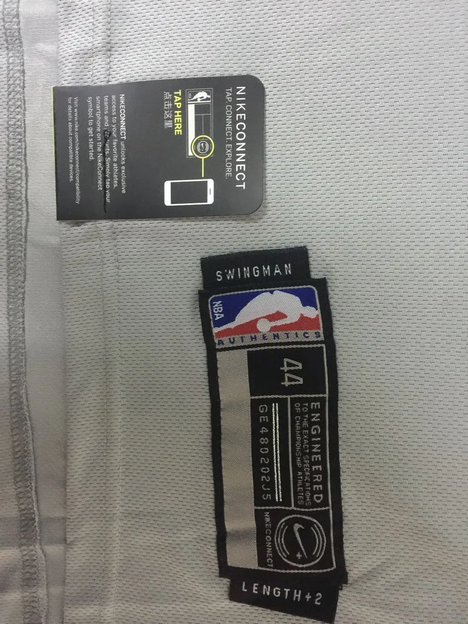 Men 2 Kawhi Leonard Jersey Gray San Antonio Spurs Swingman Jersey Fanatics