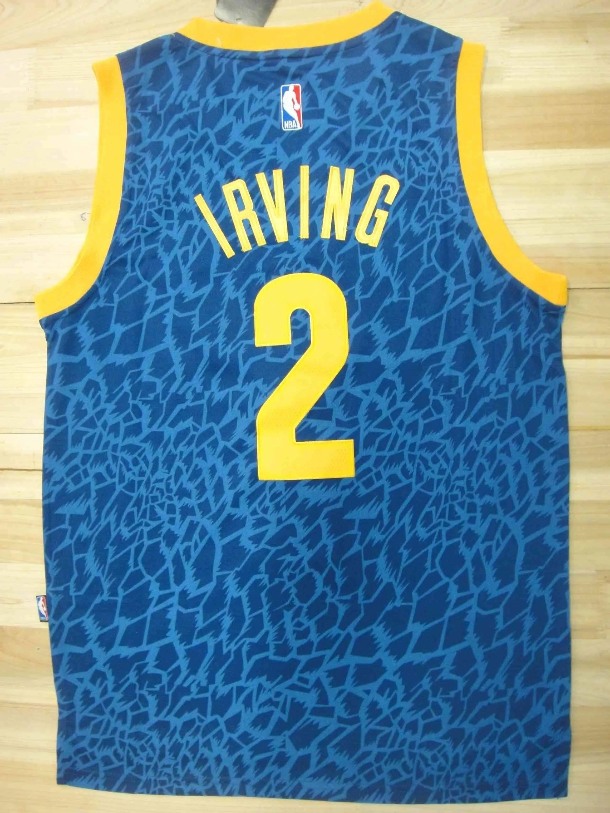 Men 2 Kyrie Irving Jersey Blue Cavaliers Swingman Fanatics