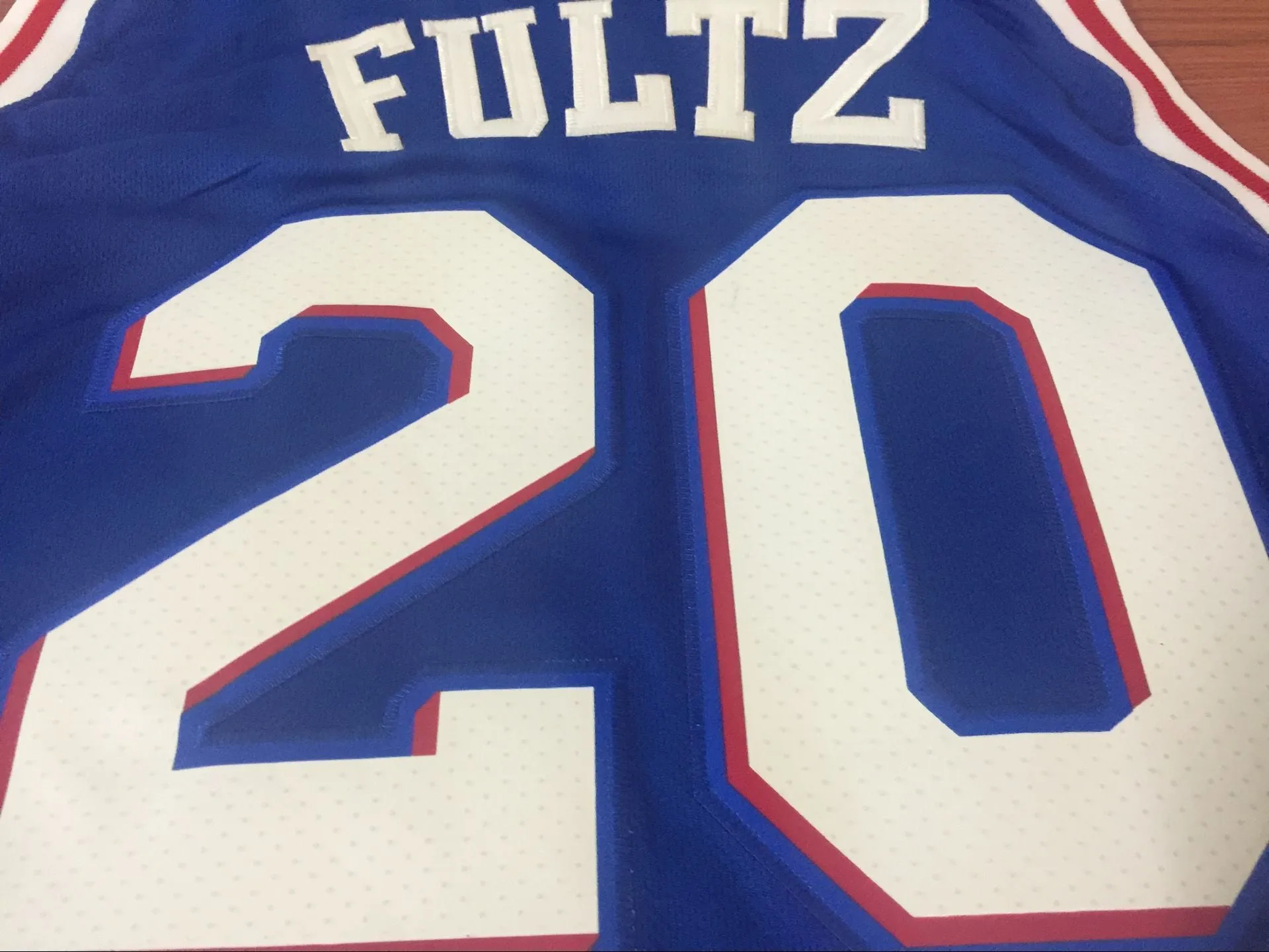 Men 20 Markelle Fultz Jersey Blue Philadelphia 76ers Swingman Jersey Fanatics