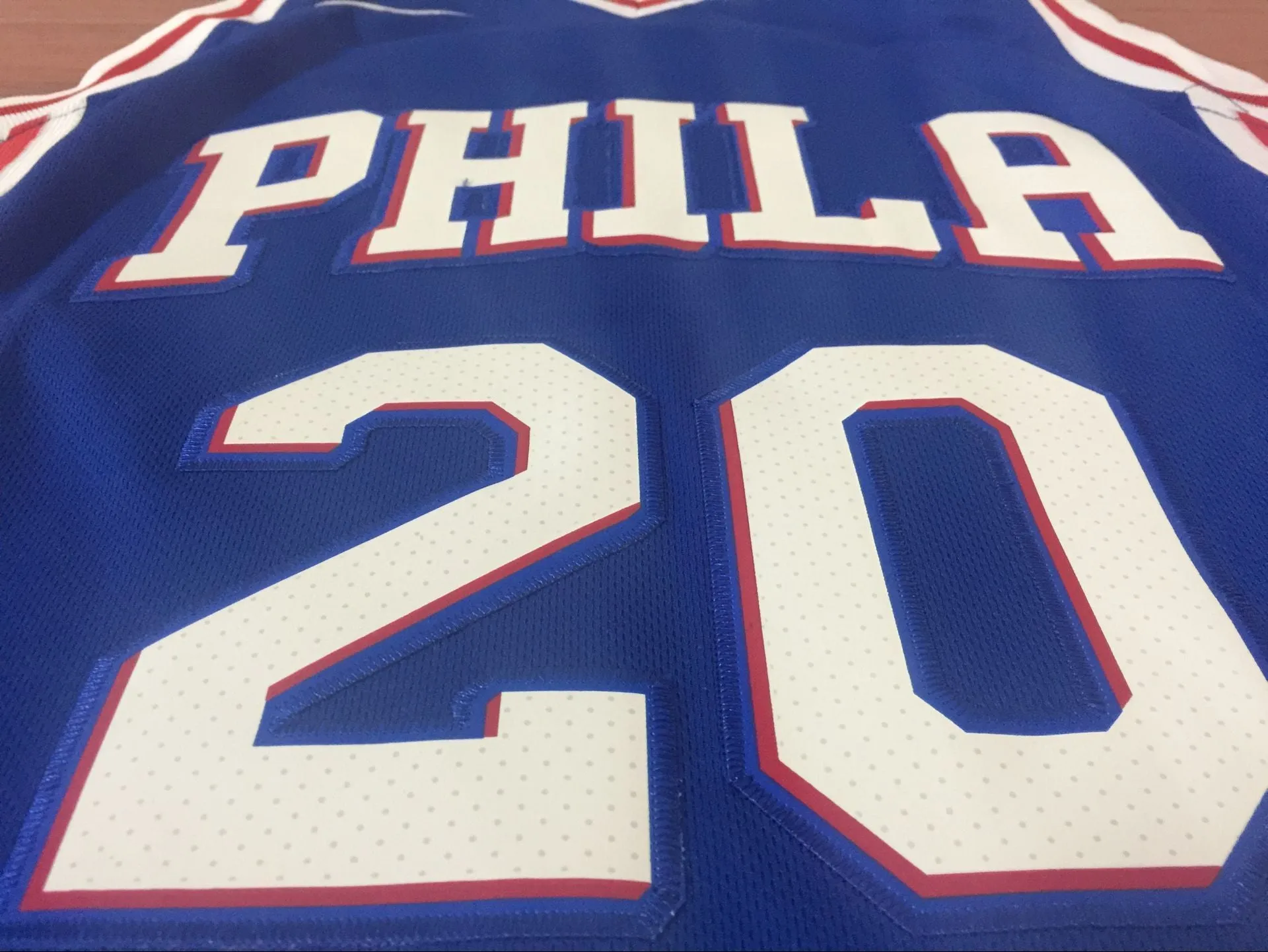 Men 20 Markelle Fultz Jersey Blue Philadelphia 76ers Swingman Jersey Fanatics