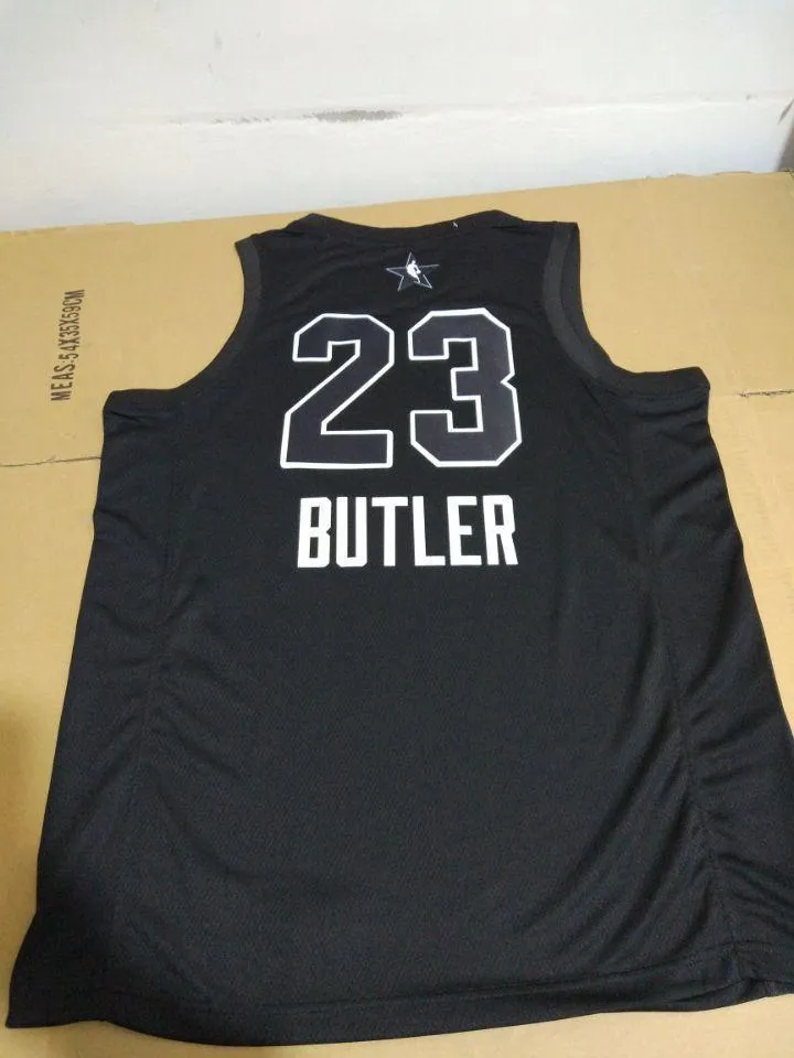Men 23 Jimmy Butler Jersey Black Minnesota Timberwolves Swingman Fanatics