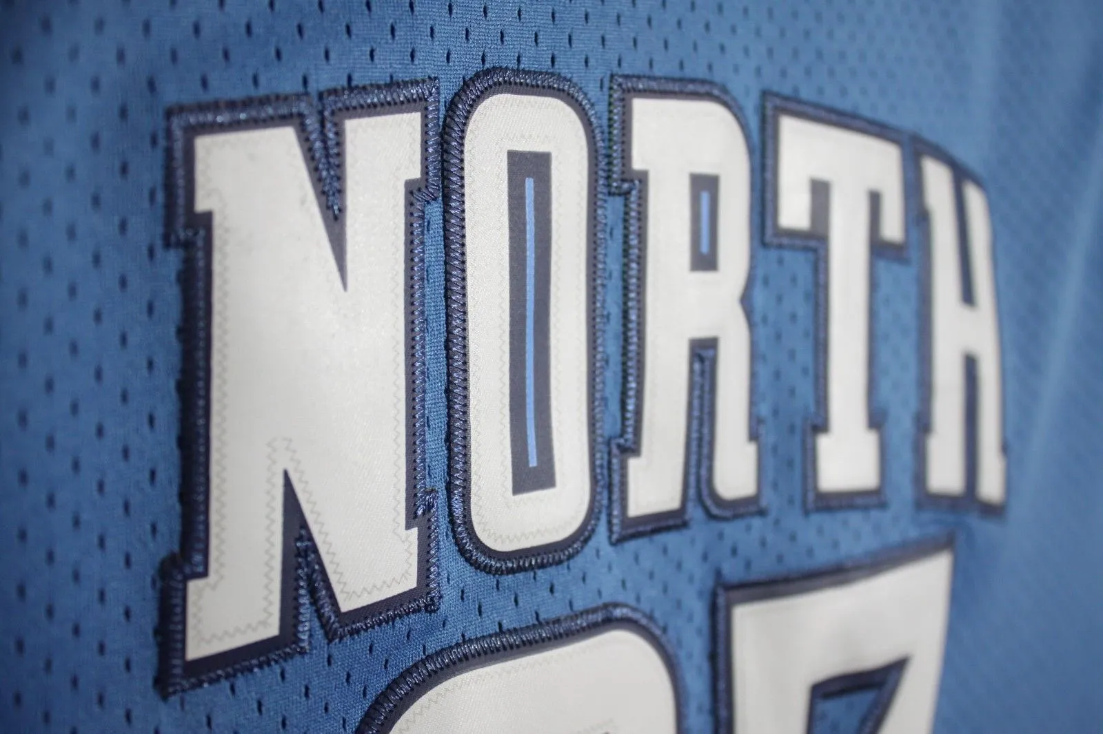 Men 23 Michael Jordan Jersey Blue North Carolina Tar Heels Throwback