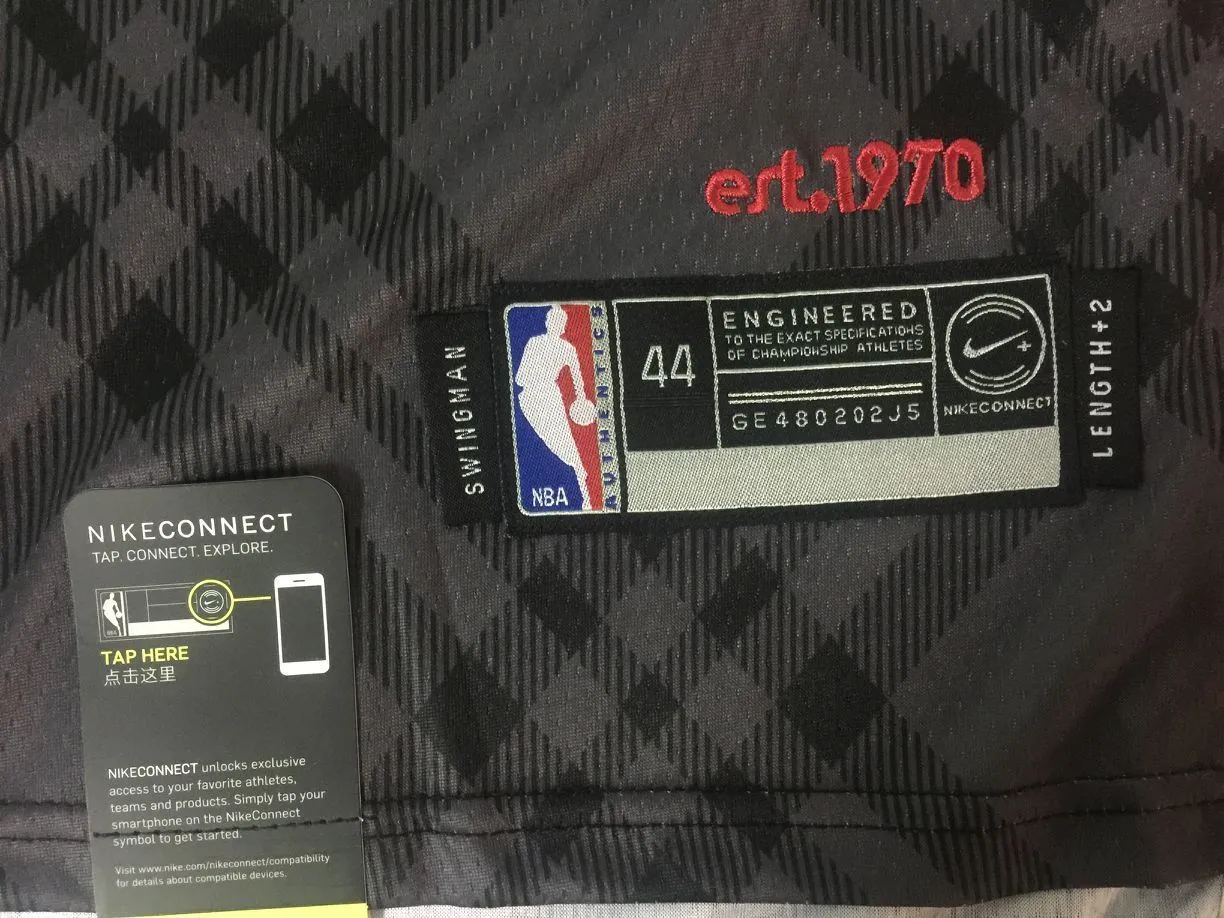 Men 3 C J McCollum Jersey Rip City White Portland Trail Blazers Jersey