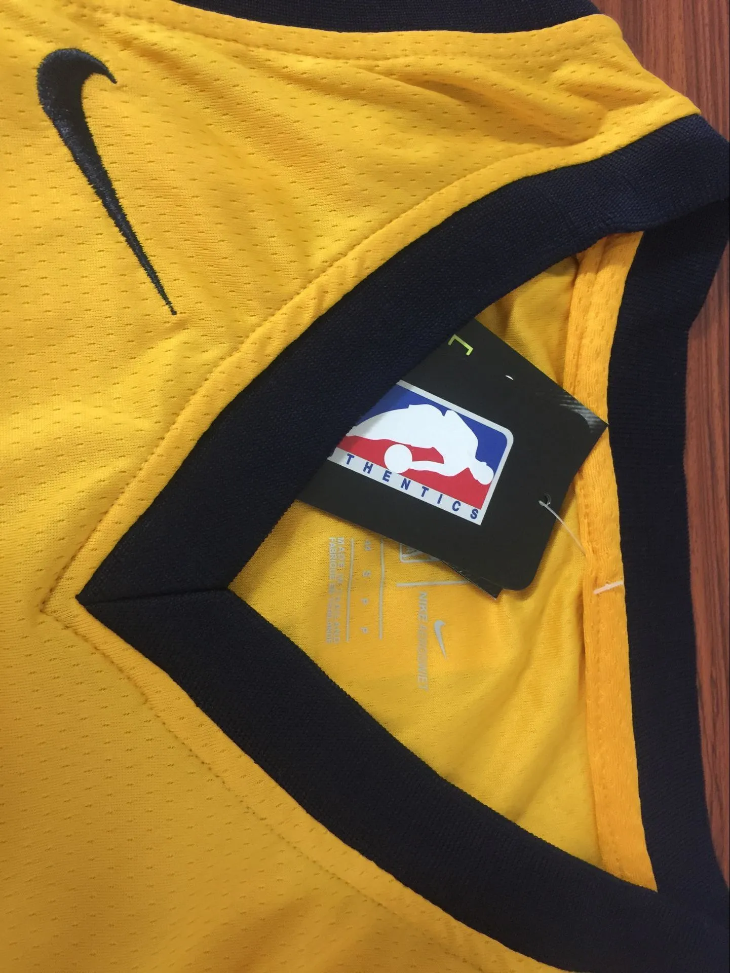 Men 45 Donovan Mitchell Jersey Yellow Utah Jazz Swingman Fanatics