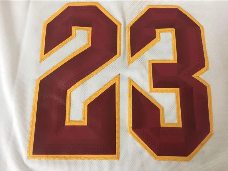 Men CAVS 23 Lebron James Jersey White Cleveland Cavaliers Jersey Fanatics