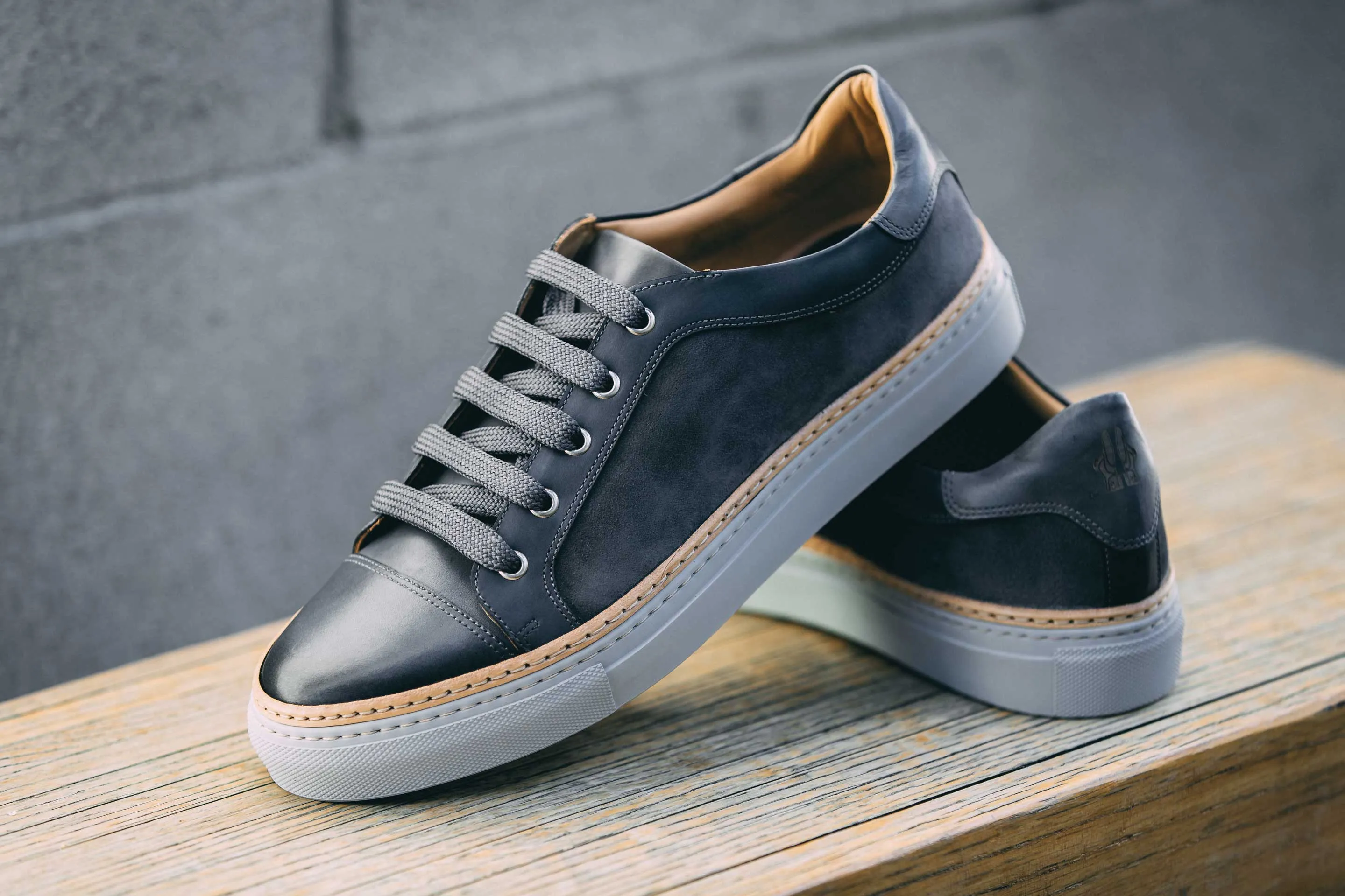 Messina Gunmetal Men's Dress Sneaker