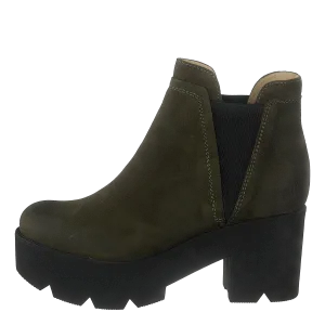 Mid Platform Boot Green