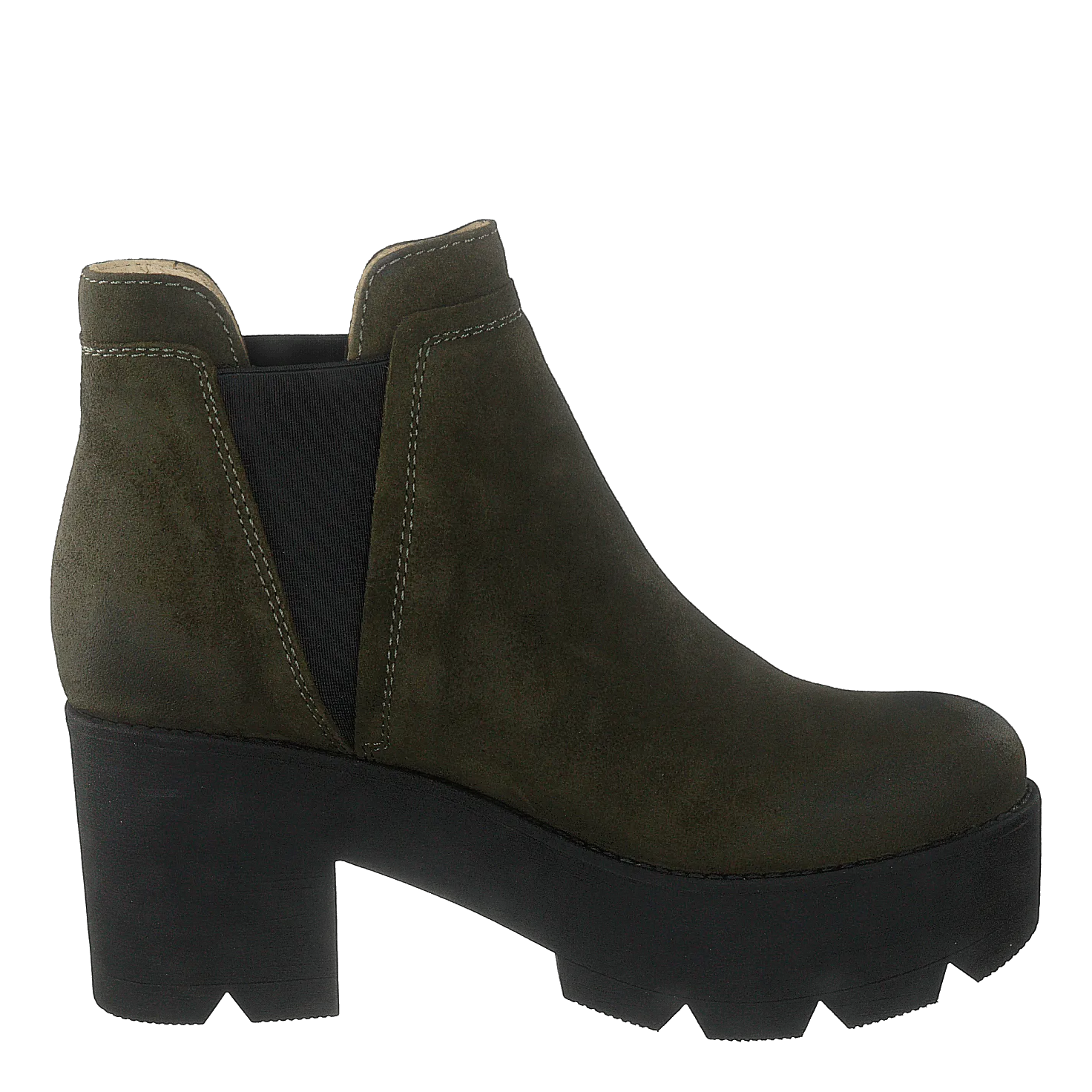 Mid Platform Boot Green
