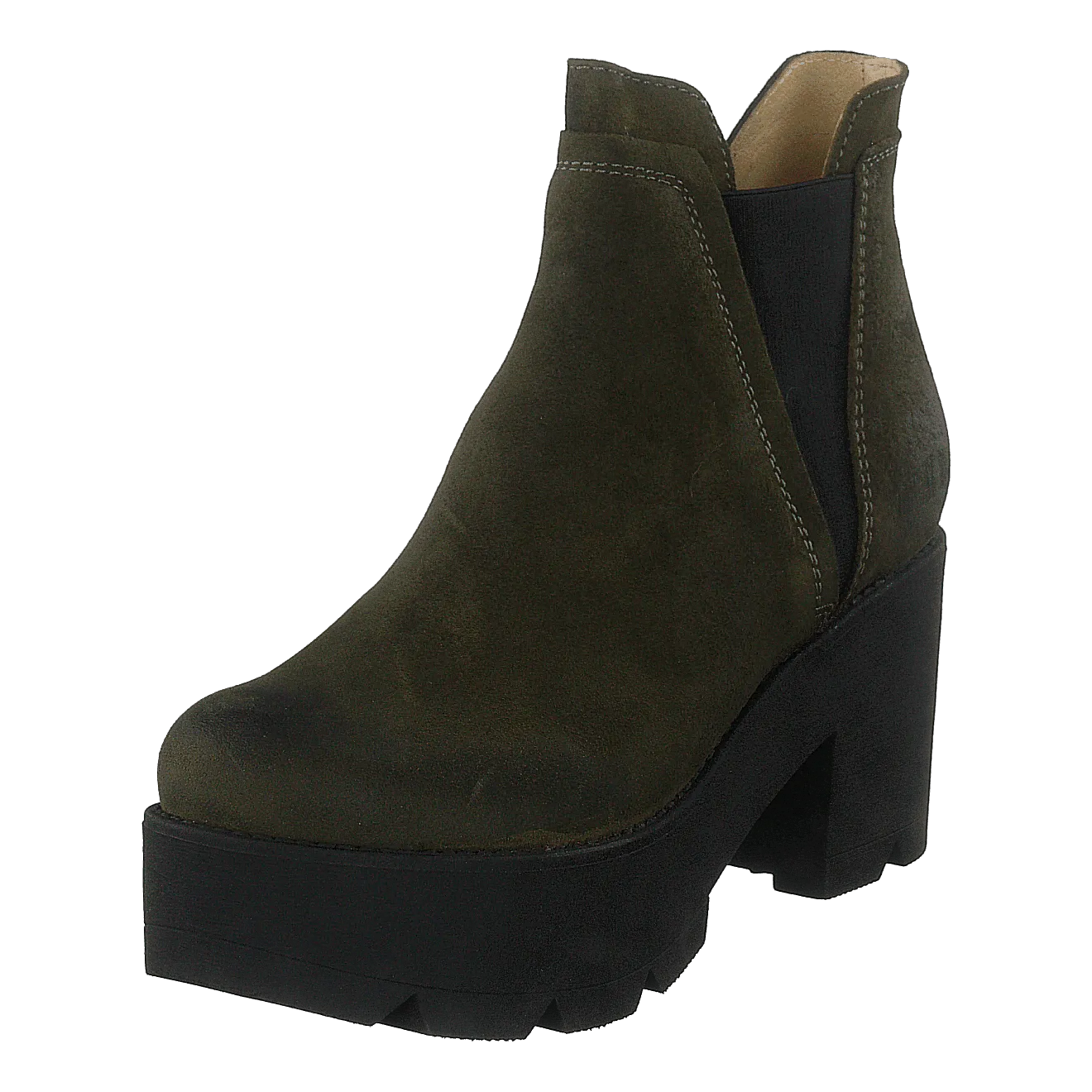Mid Platform Boot Green