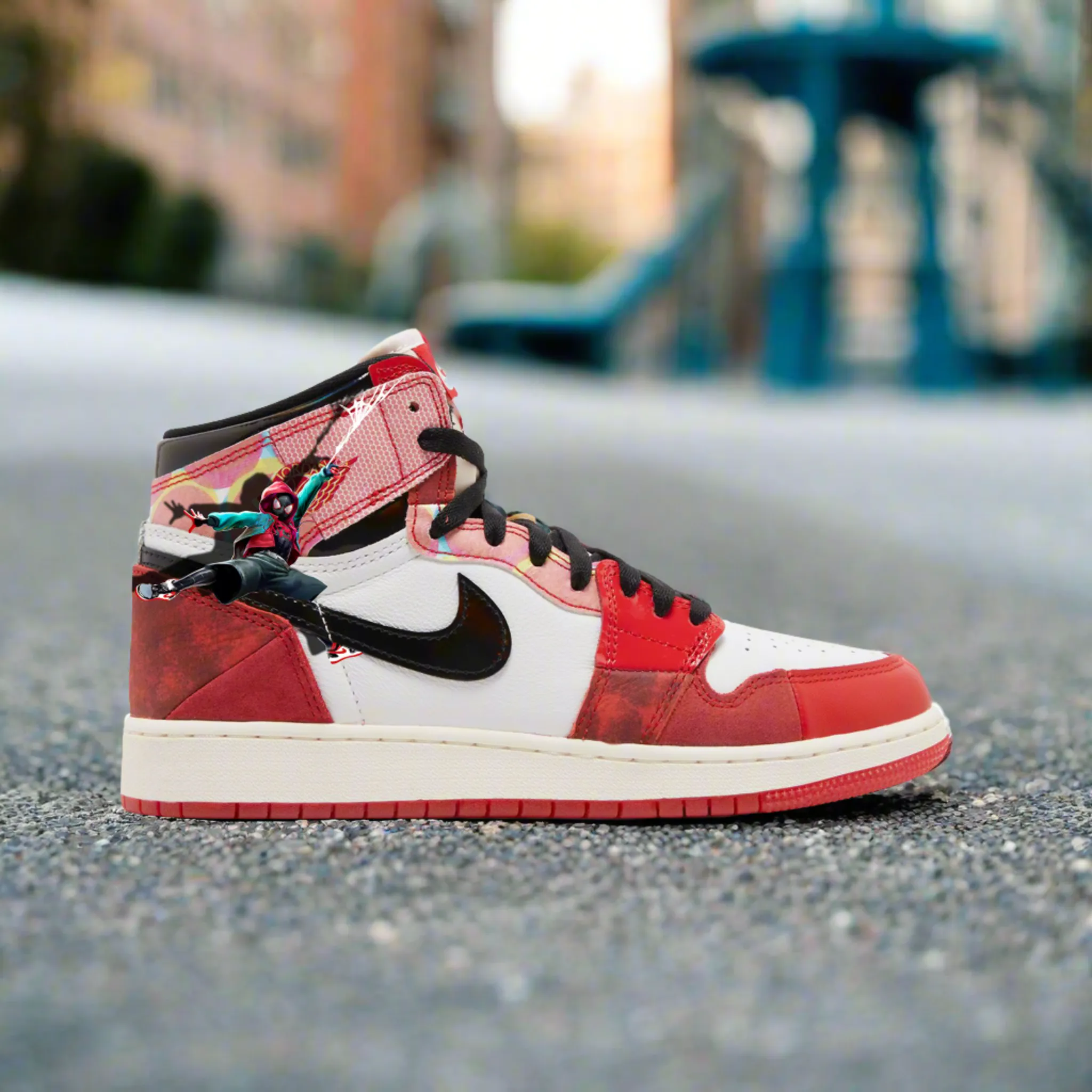 Miles Spider-Verse Jordans 1s: Youth