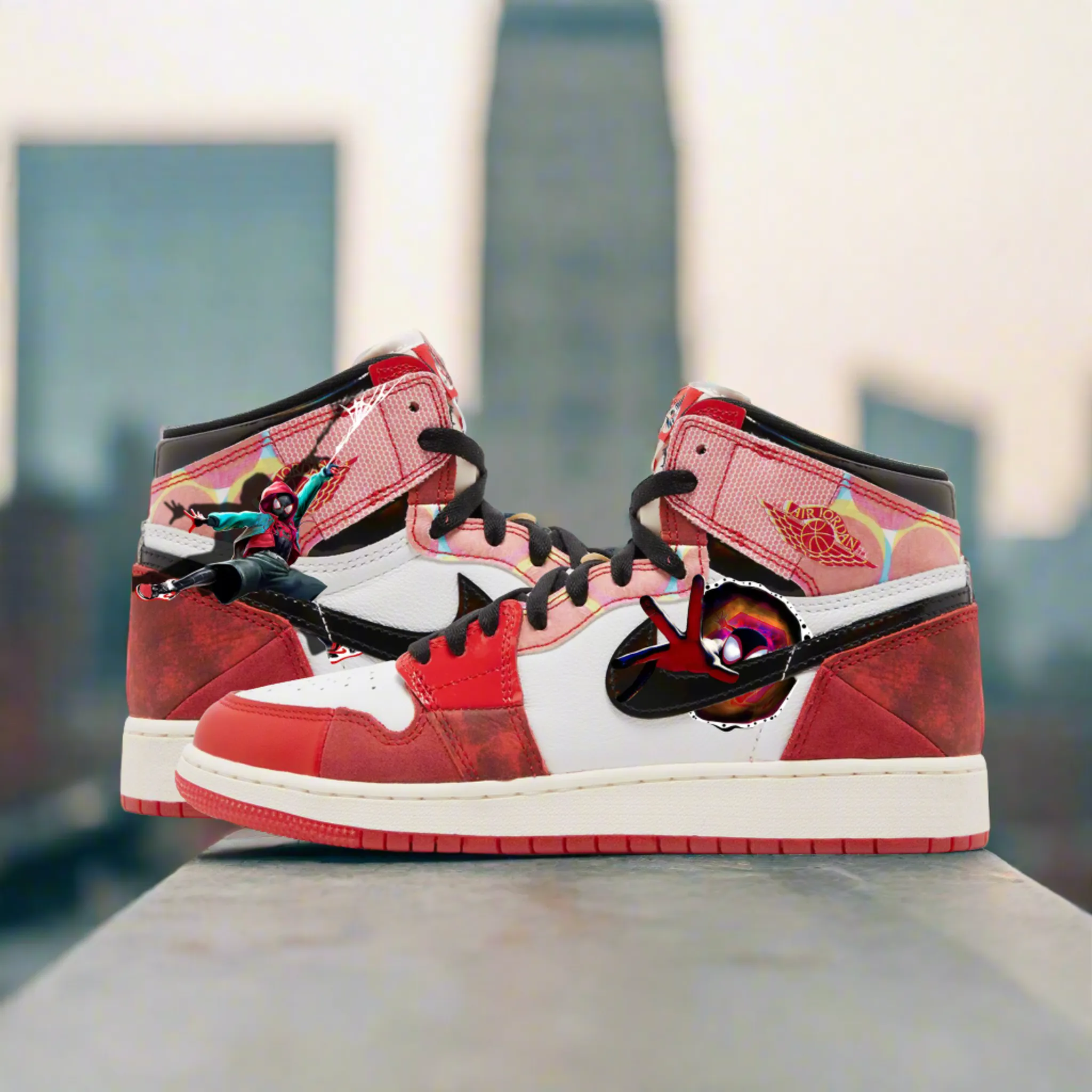 Miles Spider-Verse Jordans 1s: Youth