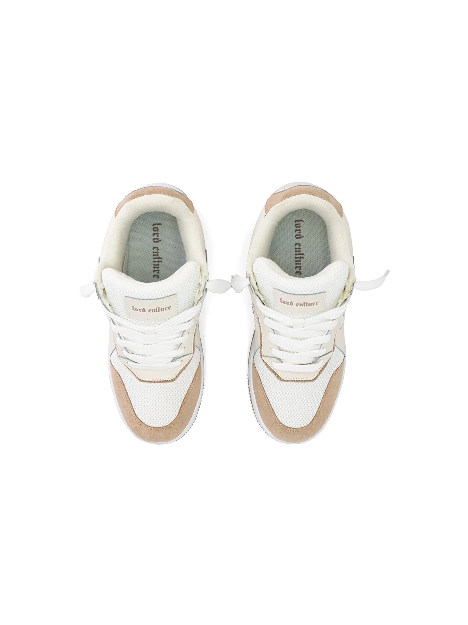 MONOGRAM SNEAKER - TAUPE