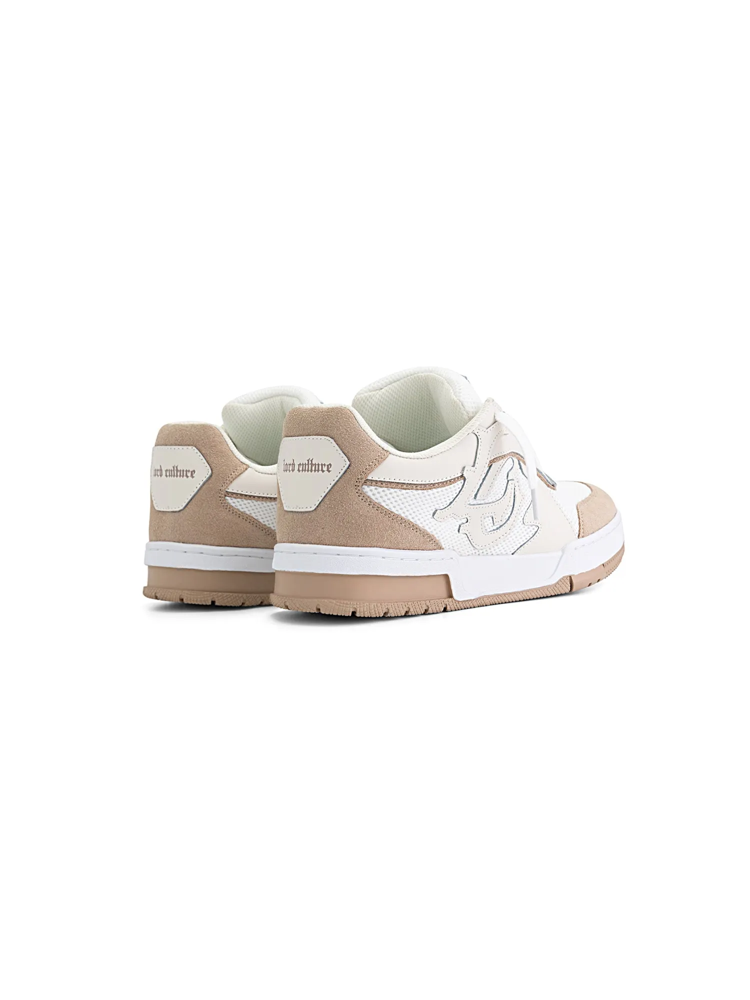 MONOGRAM SNEAKER - TAUPE