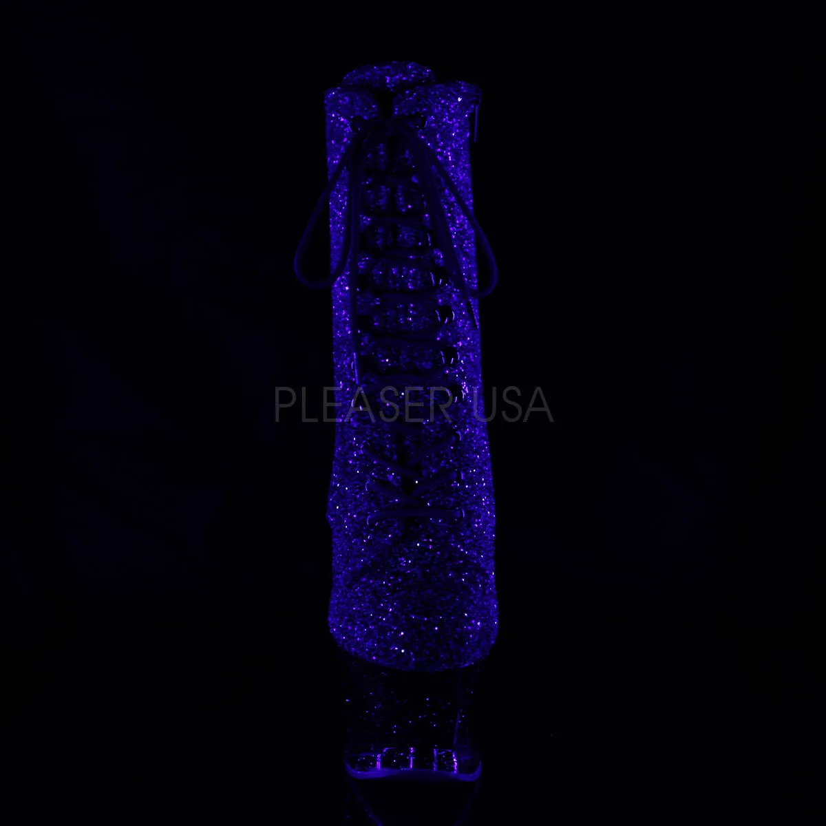 MOON-1020MER  Purple-Black Ombre Glitter/Black