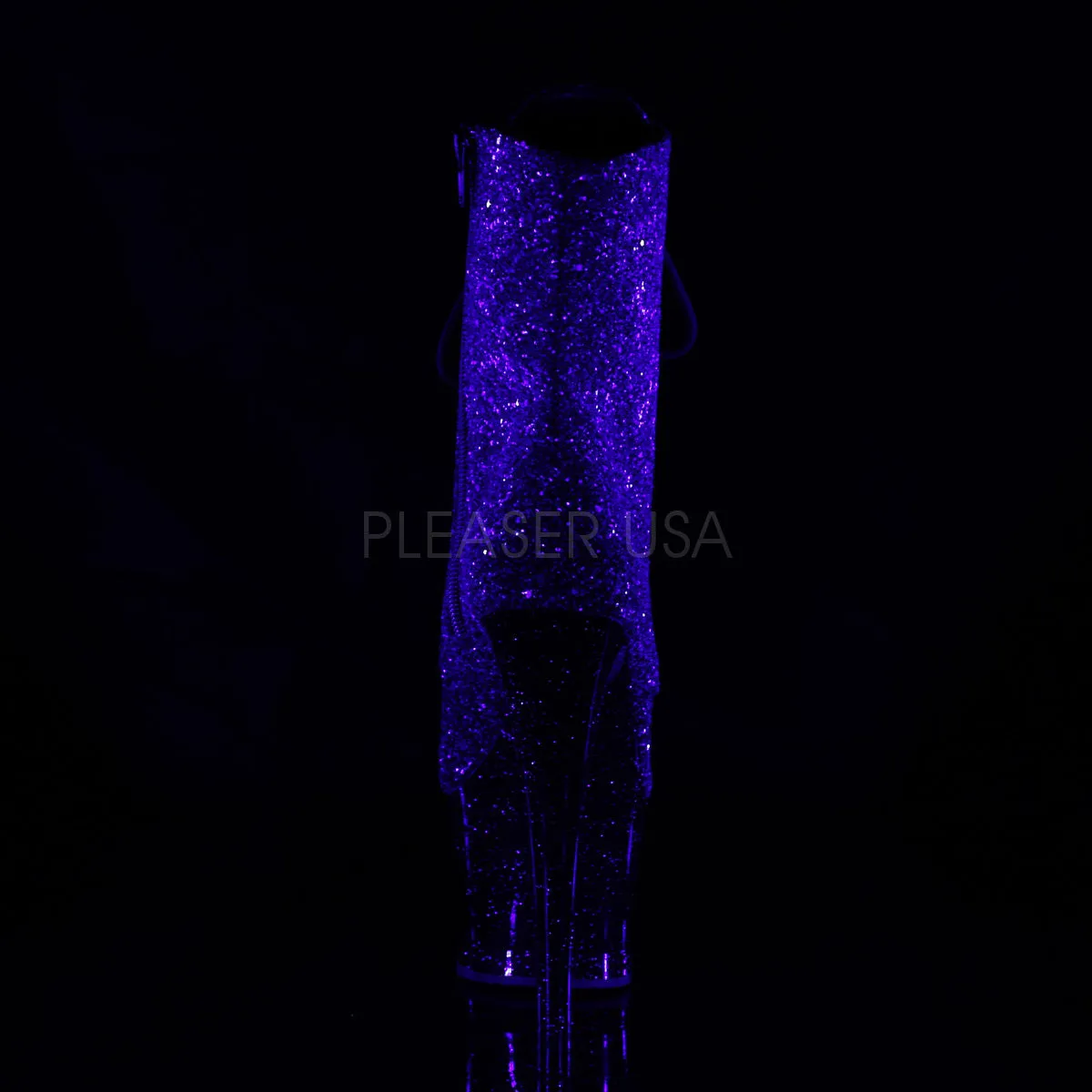 MOON-1020MER  Purple-Black Ombre Glitter/Black