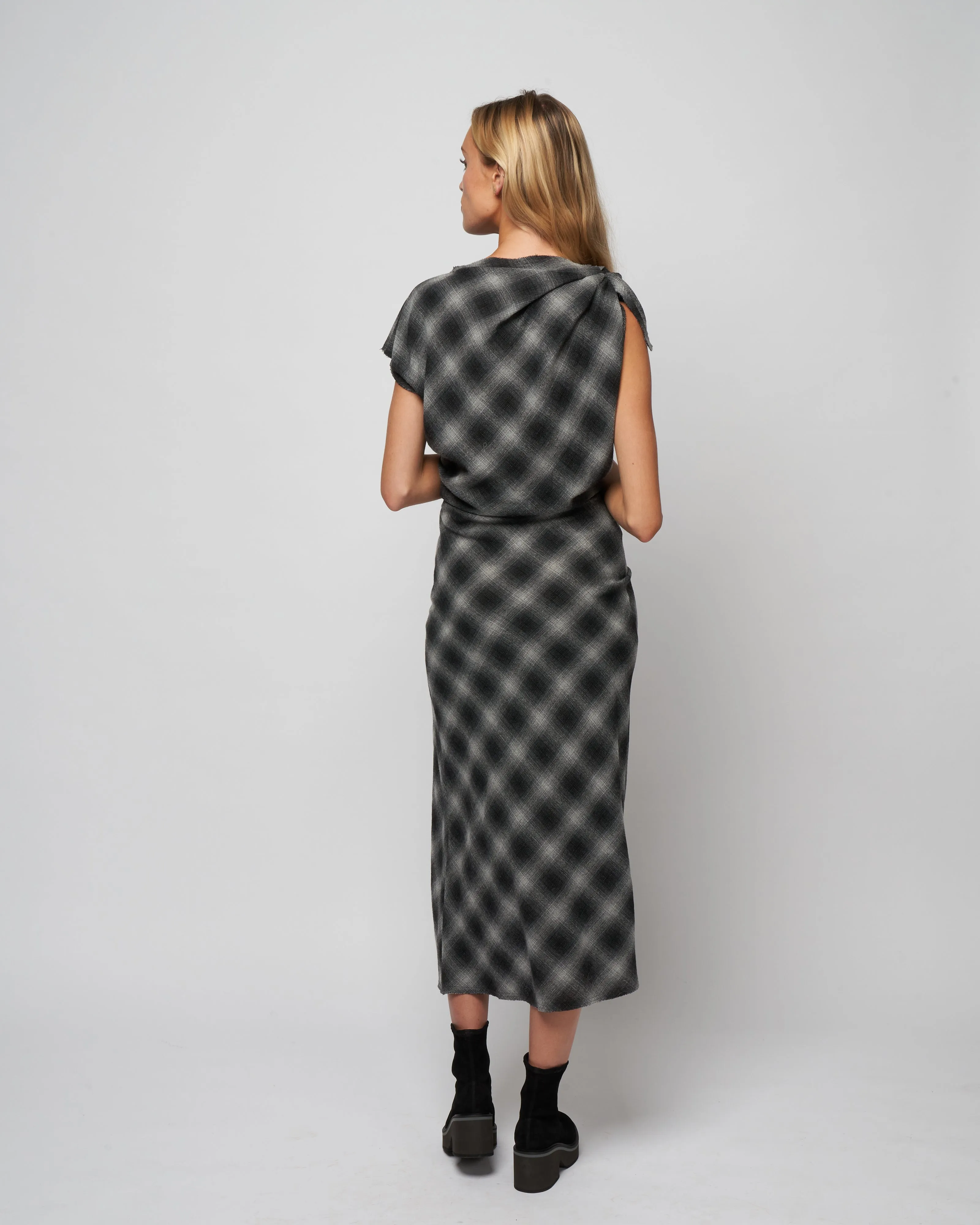 naerys dress - anthracite